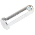 RS PRO Stainless Steel Bright Zinc Clevis Pin 9.53 mm Diameter 31.75 mm Length 839-022