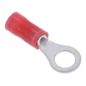 TE Connectivity PLASTI-GRIP Insulated Crimp Ring Terminal M5 Stud Size 22 AWG 16 AWG Wire Size Red 34149