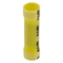 TE Connectivity PLASTI-GRIP Butt Wire Splice Connector Yellow Insulated Tin 10 AWG 34072