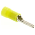 RS PRO TE Connectivity PLASTI-GRIP Insulated Tin Crimp Pin Connector 12 AWG to 10 AWG Yellow Nylon Insulation 165085-0