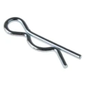 RS PRO Retaining Clip Steel Bright Zinc Finish 33 mm Length 839-296