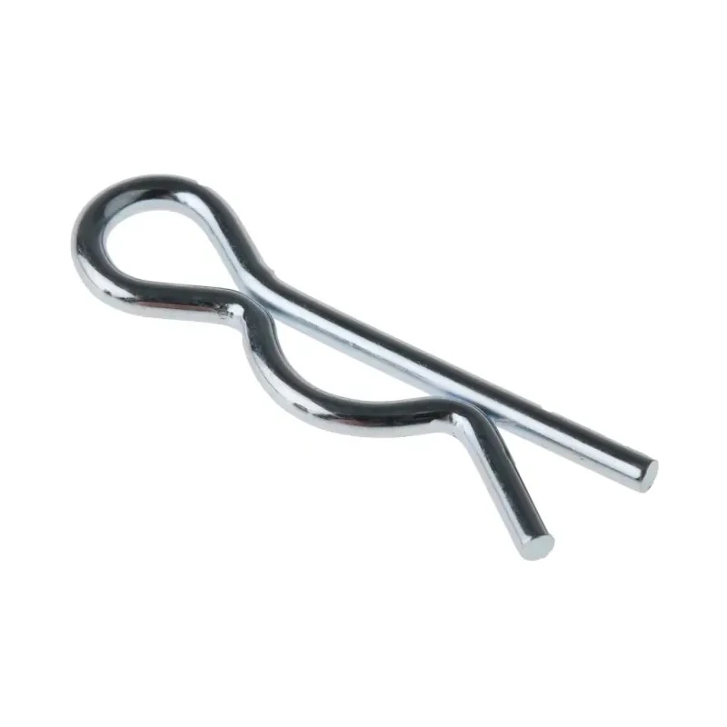 RS PRO Retaining Clip Steel Bright Zinc Finish 33 mm Length 839-296
