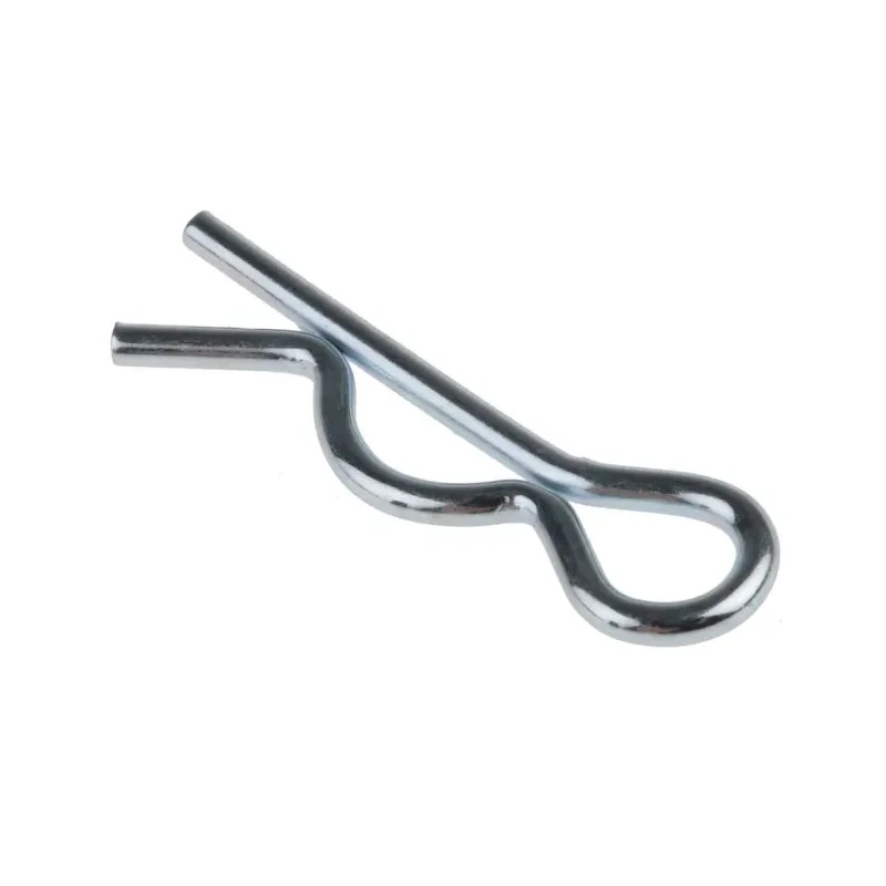 RS PRO Retaining Clip Steel Bright Zinc Finish 33 mm Length 839-296