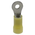 RS PRO PLASTI-GRIP Insulated Crimp Ring Terminal M3.5 Stud Size 12 AWG 10 AWG Wire Size Yellow 342182-1