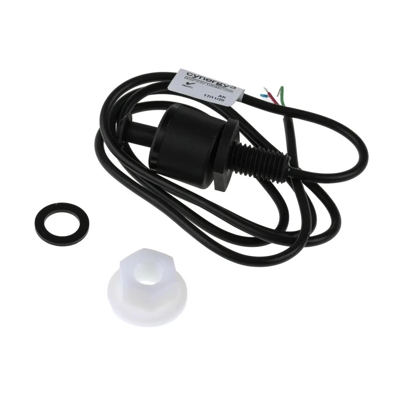 Cynergy3 RSF50 Series Vertical Nitrile Rubber (NBR) Float Switch 1m Cable NO/NC 240V AC max 120V DC max RSF53V100MC