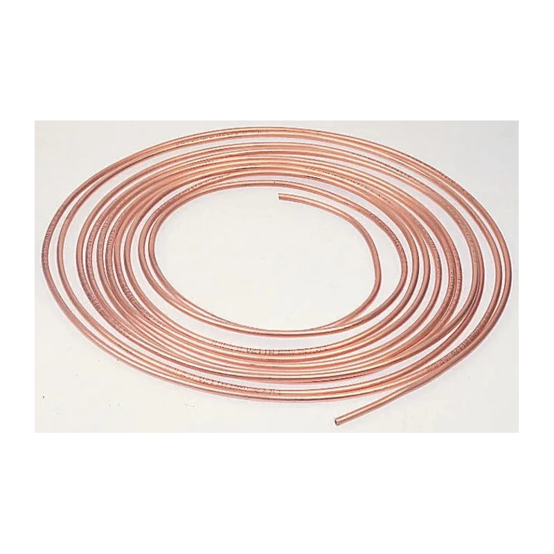 RS PRO Copper Pipe, 9.5 mm Outside Diameter, 10 m Length, 77 bar Maximum Operating Pressure 846-496