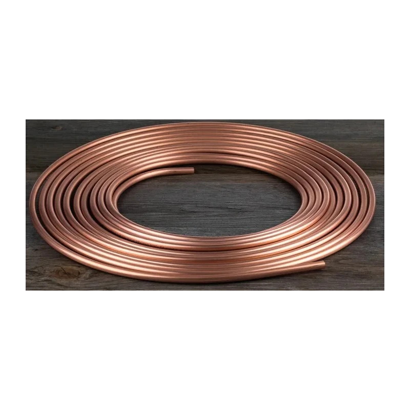 RS PRO Copper Pipe 8 mm Outside Diameter 10 m Length 81 Bar Maximum Operating Pressure 200°C Max Temperature 846-828