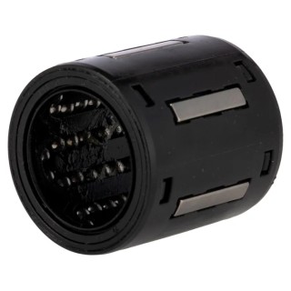Ewellix Makers in Motion Linear Bearing Ball Bushing with 20 mm ID 28 mm OD, 30 mm Length, Double Seal, Steel LBBR 20-2LS