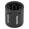 Ewellix Makers in Motion Linear Bearing Ball Bushing with 20 mm ID 28 mm OD, 30 mm Length, Double Seal, Steel LBBR 20-2LS