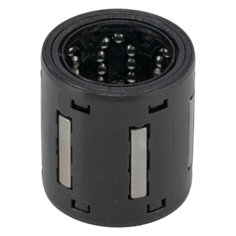 Ewellix Makers in Motion Linear Bearing Ball Bushing with 20 mm ID 28 mm OD, 30 mm Length, Double Seal, Steel LBBR 20-2LS