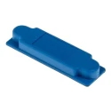 RS PRO D-Sub Connector Cover For Use With Female 15-Pin Terminal Blue ABS Material 284-8185
