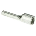 TE Connectivity Solistrand Uninsulated Tin Crimp Pin Connector 12 AWG to 10 AWG 2.6 mm Pin Diameter 9.9 mm Pin Length 165048