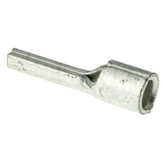 TE Connectivity Solistrand Uninsulated Tin Crimp Pin Connector 12 AWG to 10 AWG 2.6 mm Pin Diameter 9.9 mm Pin Length 165048