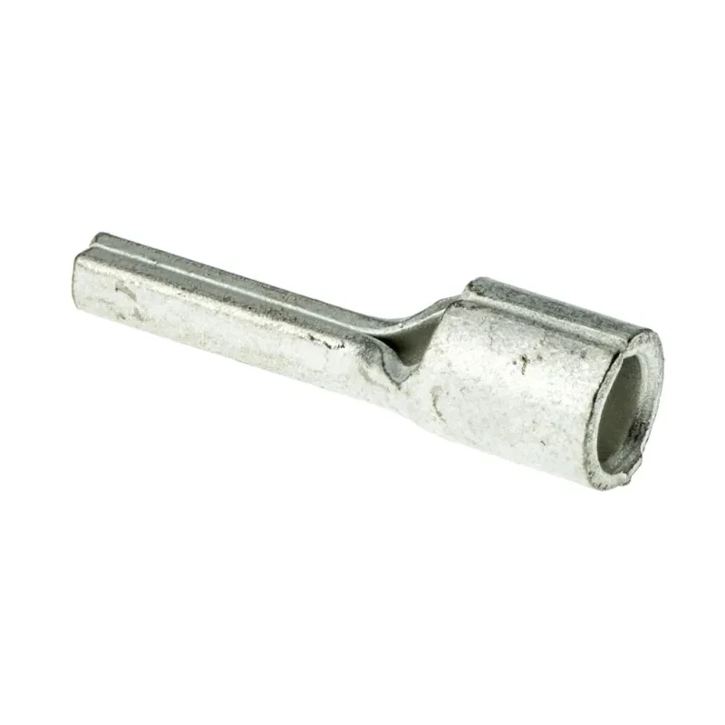 TE Connectivity Solistrand Uninsulated Tin Crimp Pin Connector 12 AWG to 10 AWG 2.6 mm Pin Diameter 9.9 mm Pin Length 165048