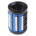 Ewellix Makers in Motion Steel Linear Ball Bearing with 20 mm ID 32 mm OD, 45 mm Length, 2240 N Dynamic Load LBCR20 D-2LS