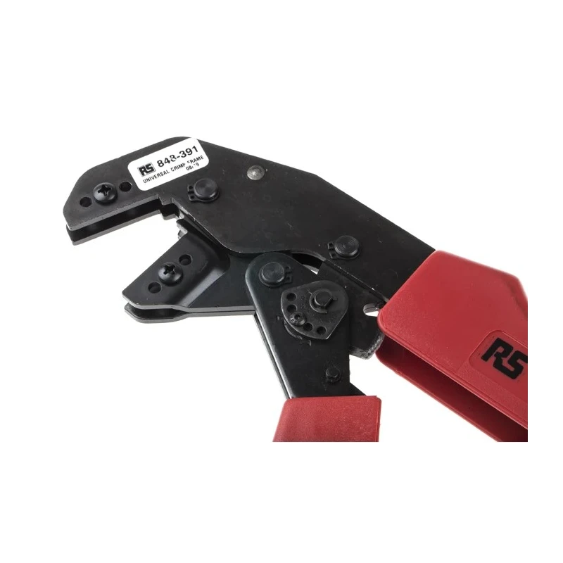 RS PRO Professional Universal Crimp Tool Frame 240mm Adjustable Ratchet 6 mm² Wire Capacity 848-391