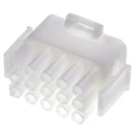 TE Connectivity Universal MATE-N-LOK Male Connector Housing 6.35 mm Pitch 15 Way 3 Row Straight 1-480710