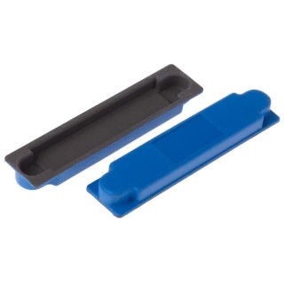 RS PRO D-Sub Connector Accessory Cover Male 25 Contacts Blue IP67 ABS 284-8191