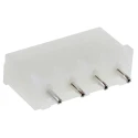 TE Connectivity Universal MATE-N-LOK Series Straight Through Hole PCB Header, 4 Contacts, 6.35 mm Pitch, 1 Row 350430-1