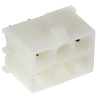 TE Connectivity Universal MATE-N-LOK Series Straight Through Hole PCB Socket 6-Contact 2 Row 6.35 mm Pitch Solder 350431-1