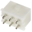 TE Connectivity Universal MATE-N-LOK Series Straight Through Hole PCB Socket 6-Contact 2 Row 6.35 mm Pitch Solder 350431-1