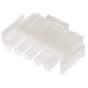 TE Connectivity Universal MATE-N-LOK Male Connector Housing 6.35 mm Pitch 5 Way 1 Row Straight 1-480763
