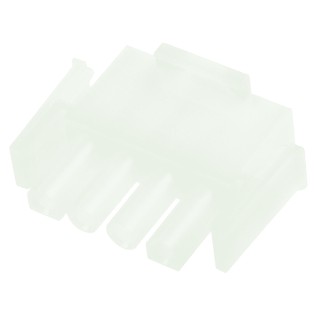 TE Connectivity Universal MATE-N-LOK Male Connector Housing 6.35 mm Pitch 4 Way 1 Row Straight 1-480702