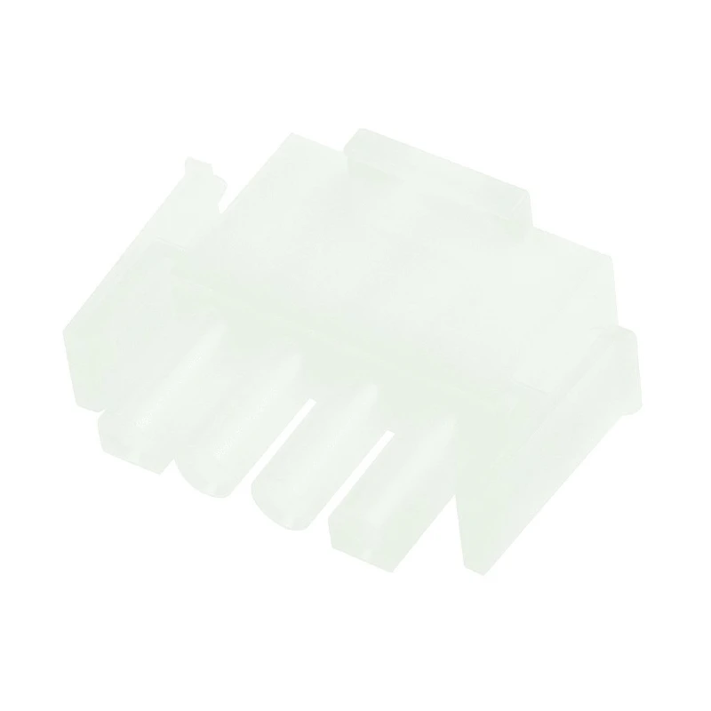 TE Connectivity Universal MATE-N-LOK Male Connector Housing 6.35 mm Pitch 4 Way 1 Row Straight 1-480702