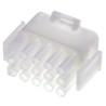 TE Connectivity Universal MATE-N-LOK Male Connector Housing 6.35 mm Pitch 15 Way 3 Row Straight 1-480710