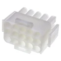 TE Connectivity Universal MATE-N-LOK Male Connector Housing 6.35 mm Pitch 15 Way 3 Row Straight 1-480710