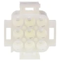 TE Connectivity MATE-N-LOK Male Connector Housing 6.35 mm Pitch 9 Way 3 Row Straight 1-480706-0