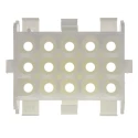 TE Connectivity Universal MATE-N-LOK Female Connector Housing 6.35 mm Pitch 15 Way 3 Row Straight 1-480711