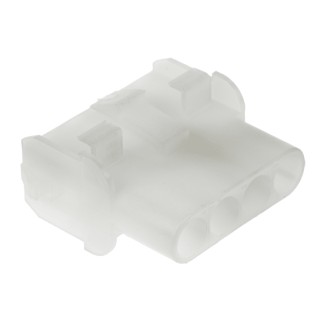 TE Connectivity Universal MATE-N-LOK Female Connector Housing 6.35 mm Pitch 4 Way 1 Row Straight 1-480703