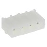 TE Connectivity Universal MATE-N-LOK Series Straight Through Hole PCB Header, 4 Contacts, 6.35 mm Pitch, 1 Row 350430-1