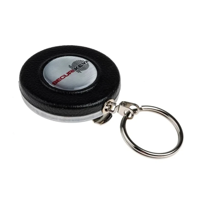 Securikey Silver Stainless Steel Spring Clip Key Reel RSCALOGOSKY