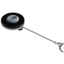 Securikey Silver Stainless Steel Spring Clip Key Reel RSCALOGOSKY