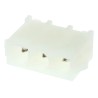 TE Connectivity Universal MATE-N-LOK Series Straight Through Hole PCB Header, 3 Contact(s), 6.35 mm Pitch, 1 Row 350429-1