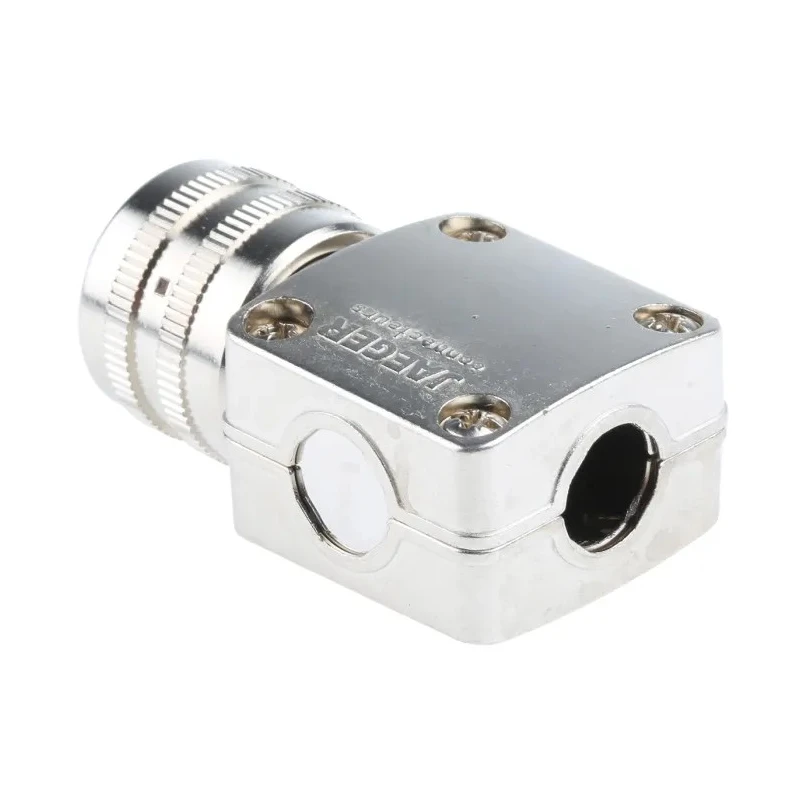 Jaeger Circular Connector Standard Size, 3 Contacts, Cable Mount, Female, IP50/IP54, MIL-DTL-5015, Gold Plated 5320 030 06