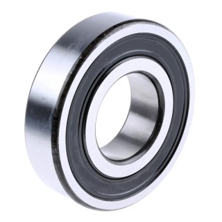 SKF Single Row Deep Groove Ball Bearing 45 mm ID, 100 mm OD, 25 mm Width, Sealed Cage 6309-2RS1
