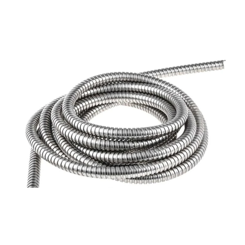 Kopex Flexible Stainless Steel Conduit 16 mm Nominal Diameter 5 m Length Uncoated Metal KSU0305