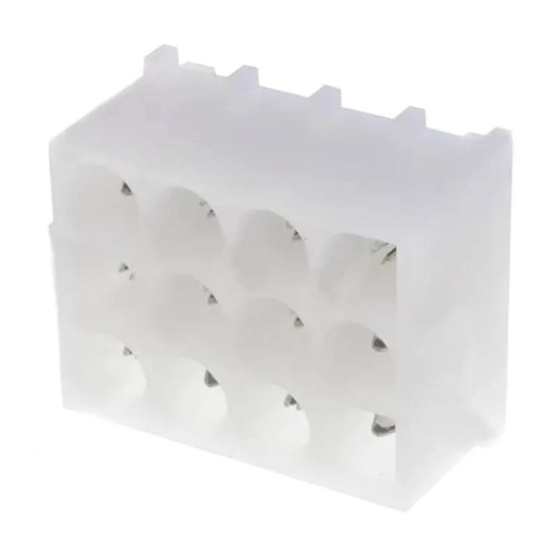 TE Connectivity Universal MATE-N-LOK Series Straight Through Hole PCB Header 12 Contacts 6.35mm Pitch 3 Row 350433-1