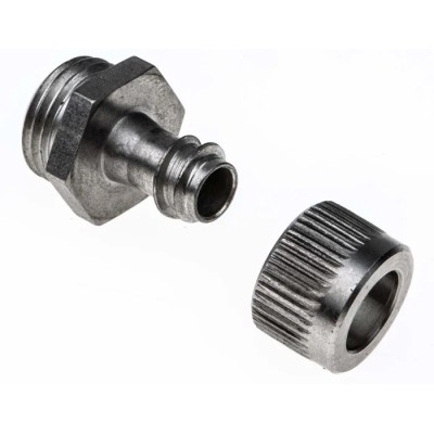 Kopex Conduit Fitting 10 mm Nominal Size PG7 Thread 316 Stainless Steel Metallic IP40 GFPS0101 7TCA297070R0052 GFPS0101