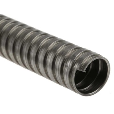 Kopex 25 mm Nominal Diameter Uncoated Stainless Steel Flexible Conduit 5m Length KSU0505