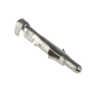 TE Connectivity Universal MATE-N-LOK Series Male Crimp Terminal 24 AWG Min, 18 AWG Max 926896-1