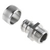 Kopex Stainless Steel Fixed Body Conduit Fitting 16 mm Nominal Size M16 Thread GFMS Series 7TCA297070R0044 GFMS0303