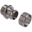 Kopex Stainless Steel Conduit Fitting 20 mm Nominal Size M20 Thread Fixed External Male Thread 7TCA297070R0046 GFMS0404