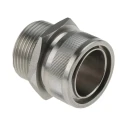 Kopex Stainless Steel Conduit Fitting, 25 mm Nominal Size, M25 Thread, 316 Stainless Steel, IP40 7TCA297070R0048 GFMS0505