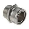 Kopex Stainless Steel Conduit Fitting, 25 mm Nominal Size, M25 Thread, 316 Stainless Steel, IP40 7TCA297070R0048 GFMS0505