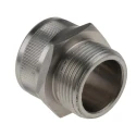 Kopex Stainless Steel Conduit Fitting, 25 mm Nominal Size, M25 Thread, 316 Stainless Steel, IP40 7TCA297070R0048 GFMS0505