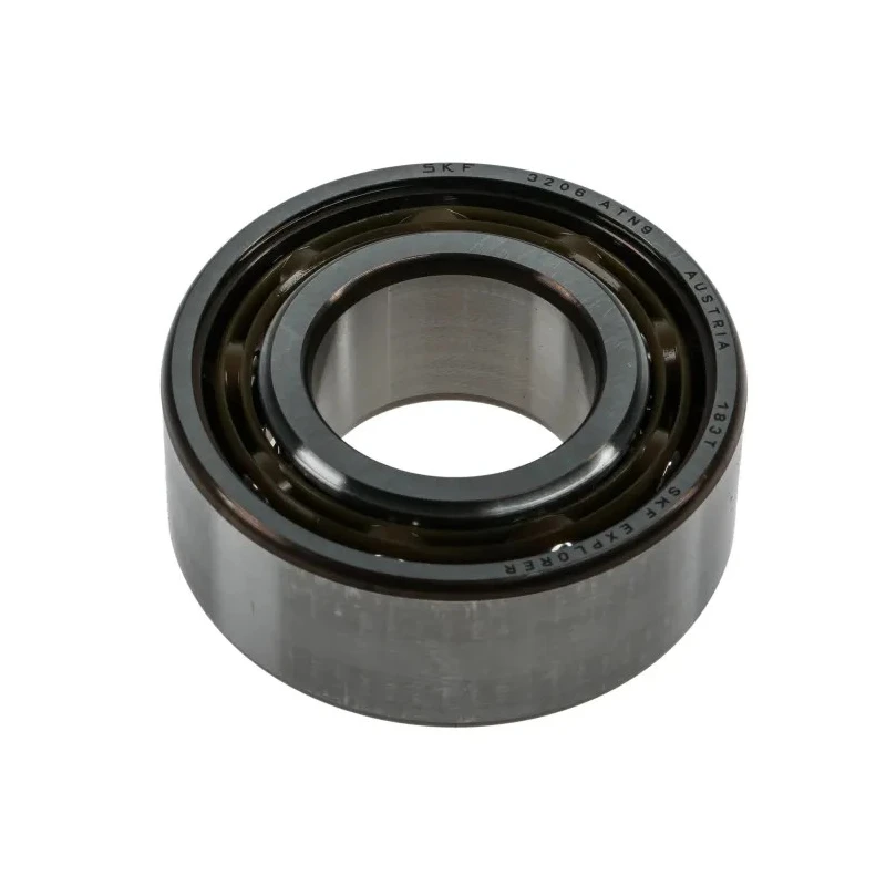 SKF Double Row Angular Contact Ball Bearing 30 mm ID, 62 mm OD, 23.8 mm Race Width 3206 ATN9